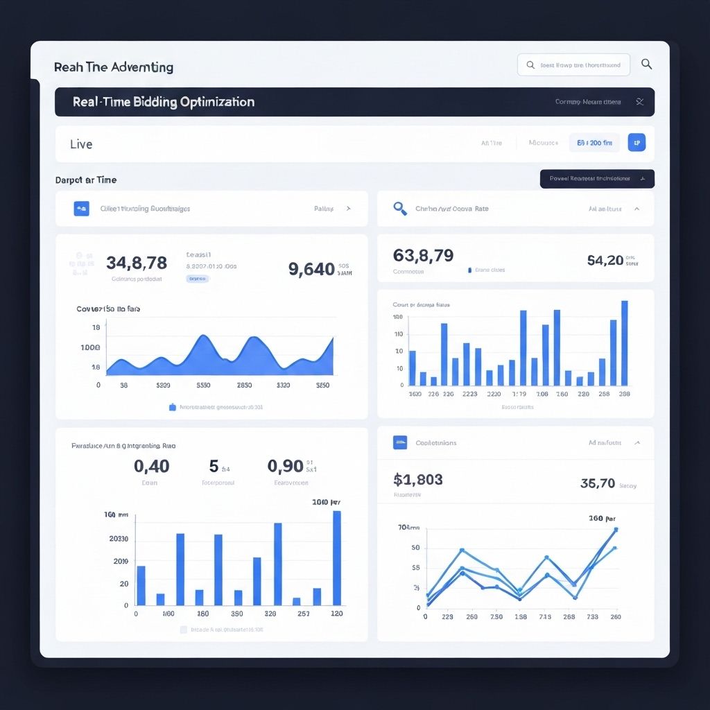 Real-time bidding optimization dashboard